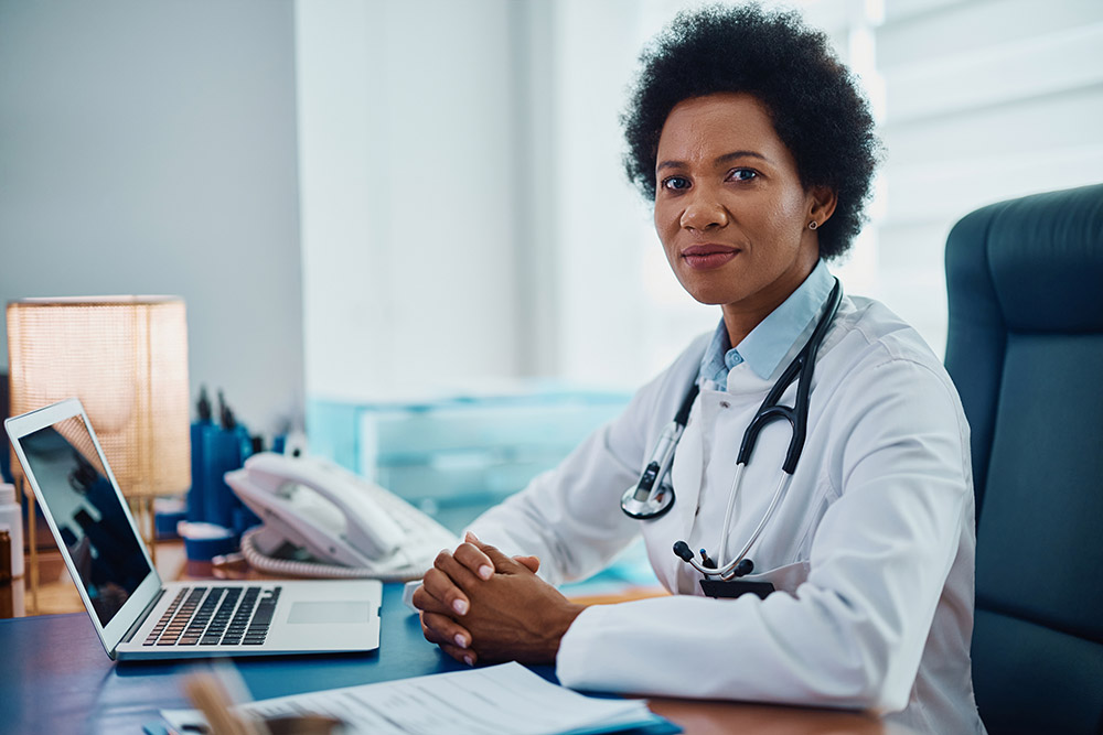 Black female general practitioner