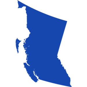 British Columbia map